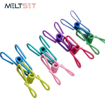 

10pcs/lot Stainless Steel Clothes Pegs Hanging Metal Pins Clips Laundry Socks Underwear Bra Towel Hanger Hook Drying Clamps