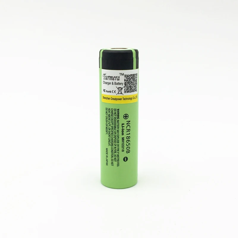 1PCS-Greatpower Co.,Lt-NCR18650B-1