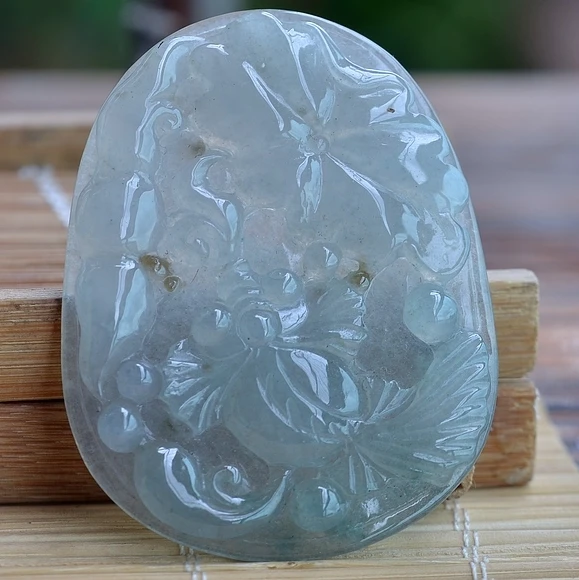Hetian jade fishfish pendant warmJ10# | Украшения и аксессуары