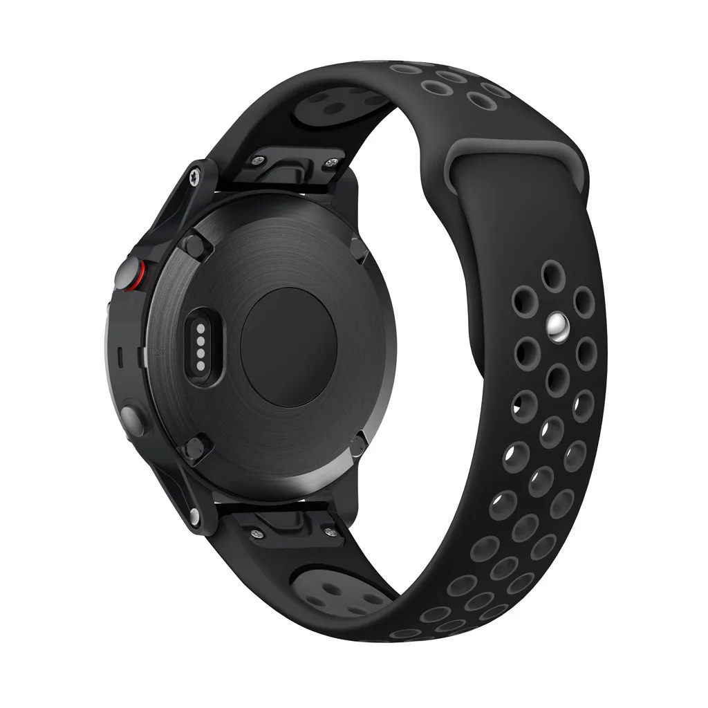 Для Garmin Fenix 5 ремешок Двухцветный силиконовый ремешок для часов быстросъемный ремешок для Garmin Fenix 5 Plus Аксессуары# D8