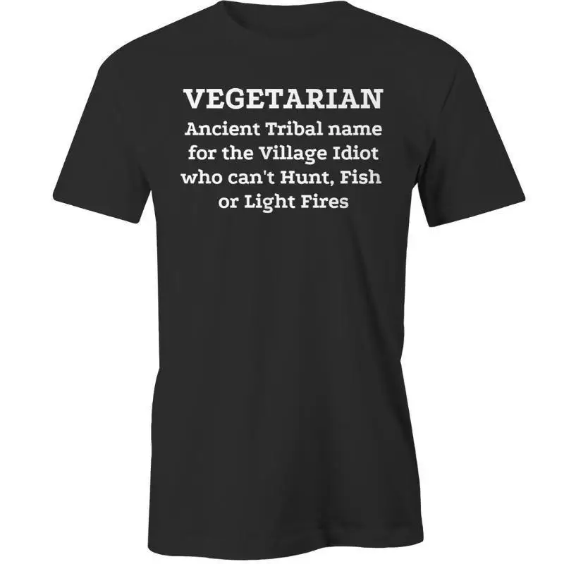 

2017 New Brand T Shirt Men Vegetarian ancient tribal name Print Summer Tops Tees