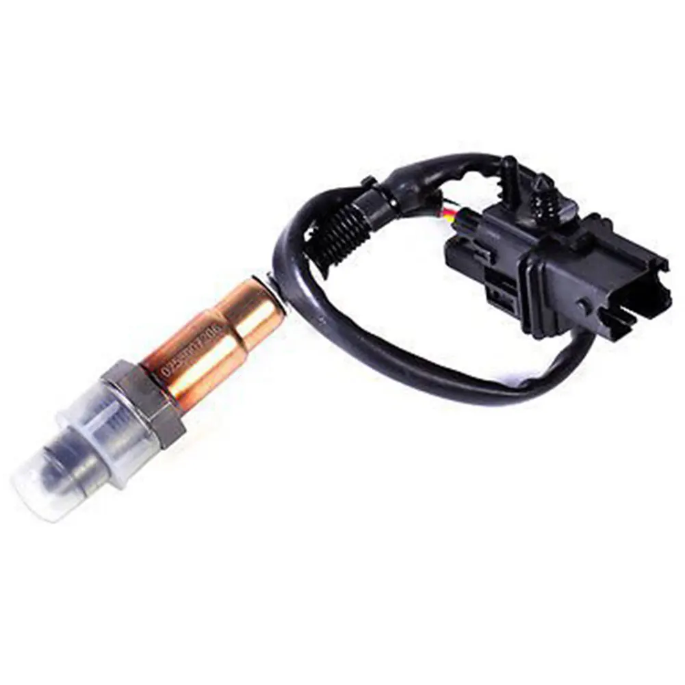 

Auto Wire Exhaust Gas Air Oxygen Sensor Wideband Accessories O2 Replacement Car Parts UEGO Black Front Pin 0258007206