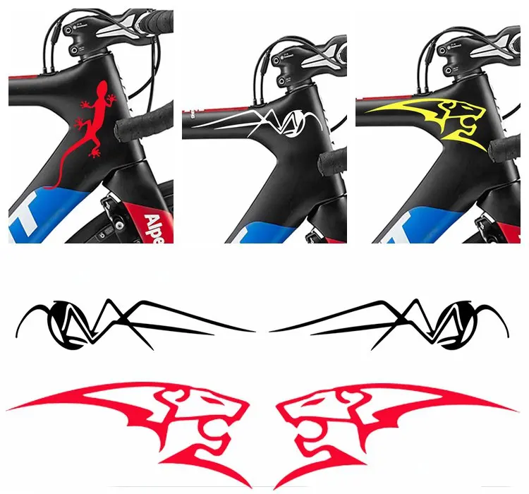 

1 pair (leave message what color) MTB Road Mountain Bike Frame Sticker