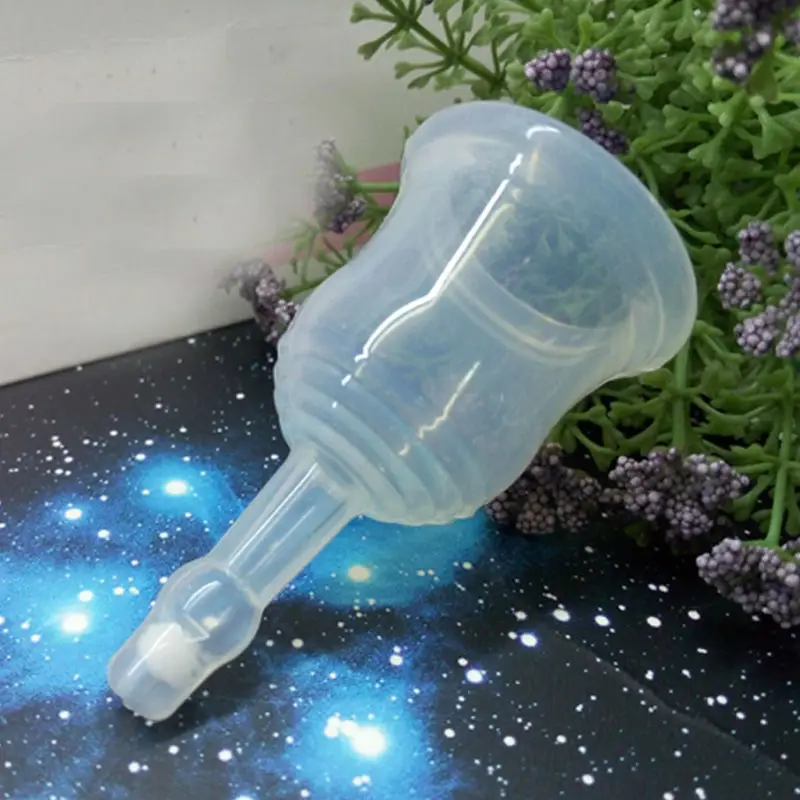 50 pcs Period cup dical silicone soft valve menstrual cup menstruation