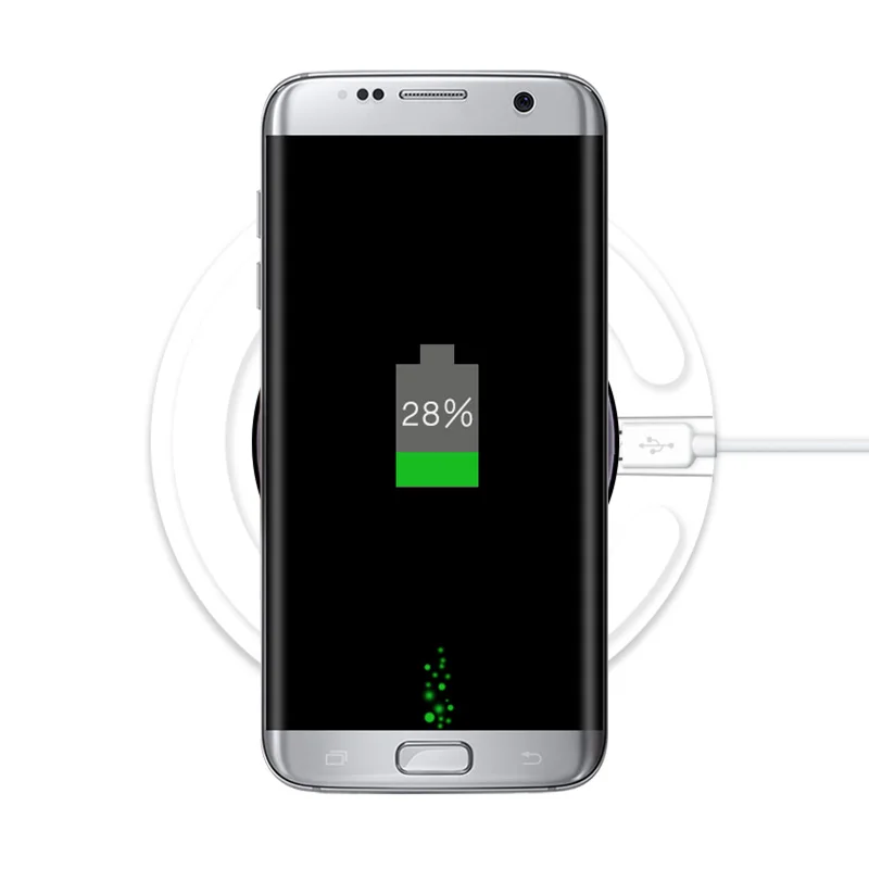 

Second Generation Qi Wireless Charger Pad +Receiver For Samsung Galaxy S9 8 plus S7/6 edge note10 9 8 for iphone XSR 8 7 6s plus