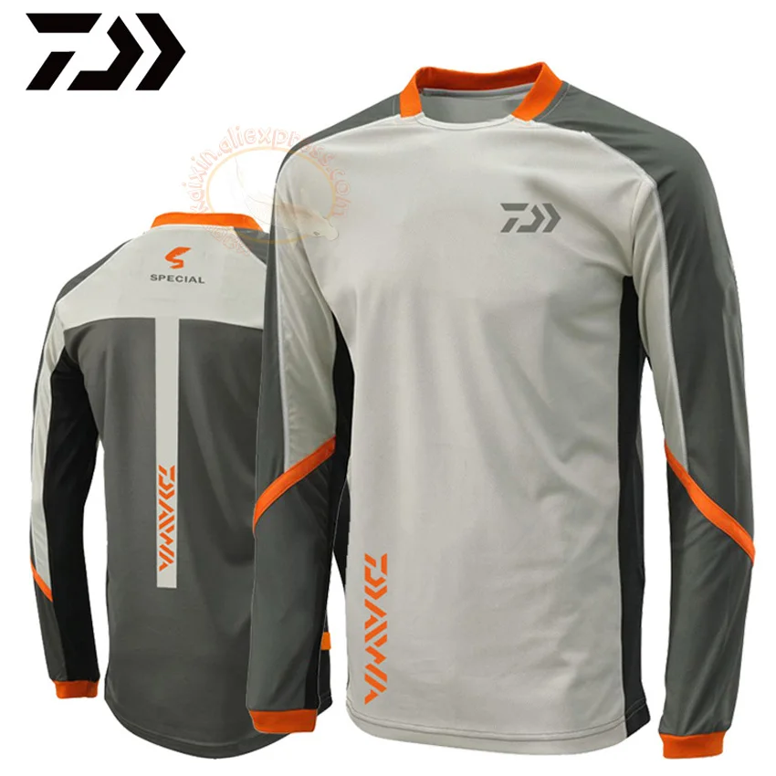 

2019 Spring Sunscreen Fishing Clothing Long Sleeve Autumn Fishing Shirt Quick Dry Fishing Cycling Jersey Breathable Sportswear