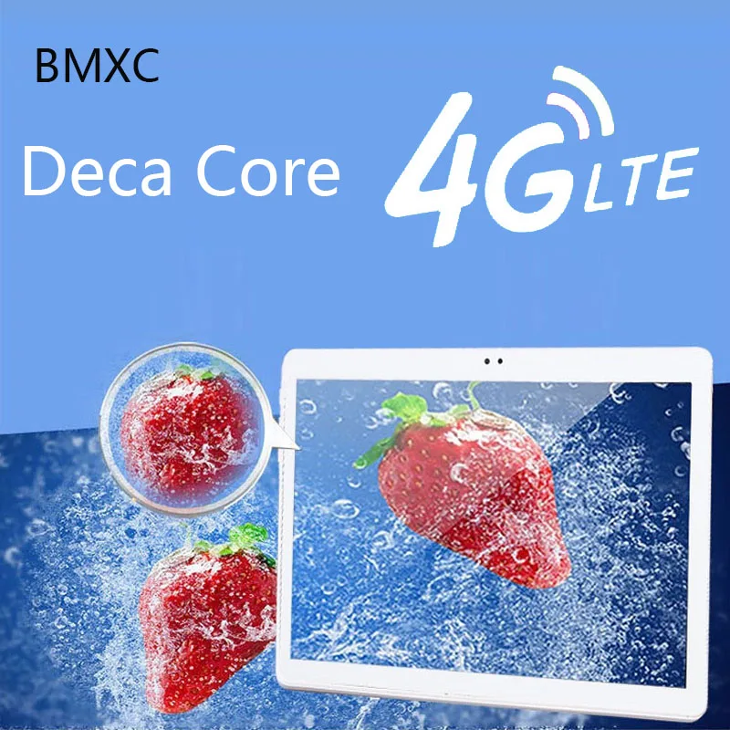 2018 новый оригинальный BMXC 10 1 дюймов Deca Core 4G LTE Смартфон Android 7 0 планшетный ПК 64 Гб ROM