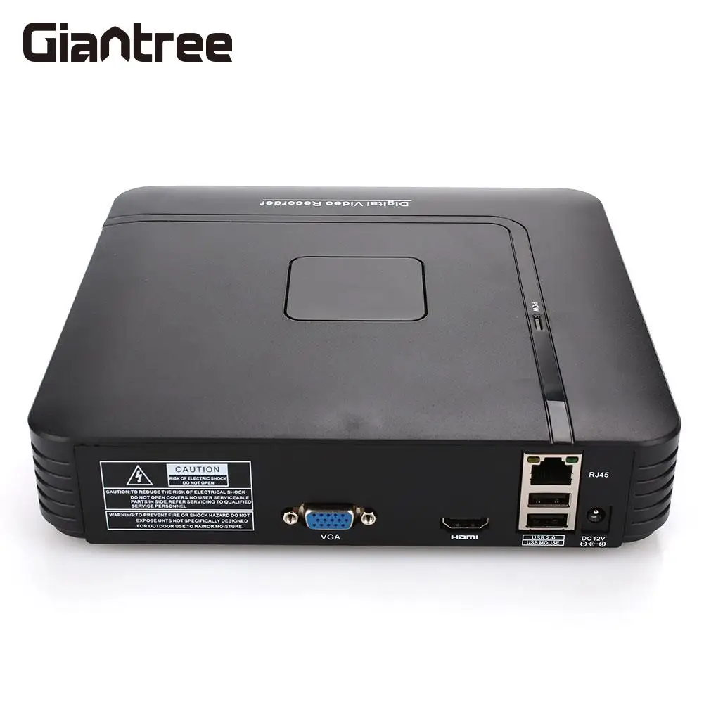  1080P HD NVR DVR MINI POE Switch 8CH DVR NVR IP Camera AVR CCTV DVR NVR - 32907724136