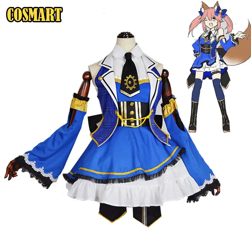 FGO Fate Grand Order Extra CCC Caster tammo no Mae Косплей Костюм SJ Униформа Лолита платье Хэллоуин