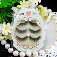 Самая быстрая, новые высококачественные 3 пары натуральных накладных ресниц, повседневные накладные ресницы, натуральные накладные ресницы