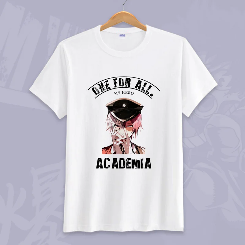 Coshome Boku No Hero Academia T-Shirt Short Sleeve Tee Shirt  My Hero Academia Izuku Midoriya Printed Summer Costume (5)