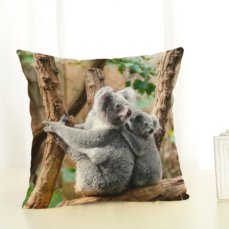 Новое поступление наволочка Koala мягкая подушка для дивана домашнего украшения