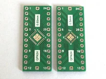 

QFN24 turn DIP24 SMD DIP switch adapter plate 0.5mm 0.65mm