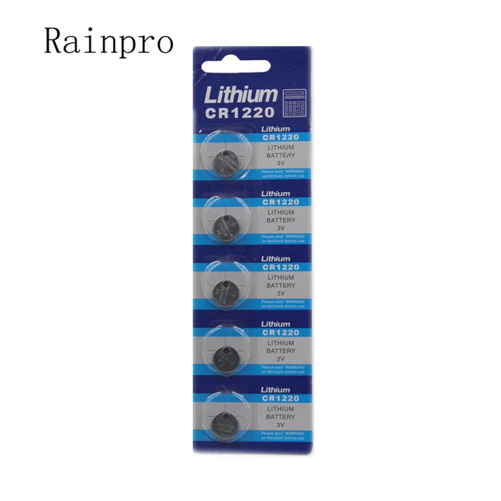 

Rainpro 5pcs/lot CR1220 3V for remote instrument and meter