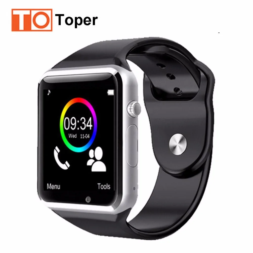 Toper Smartwatch A1 Smart Watch Camera Bluetooth Pedometer