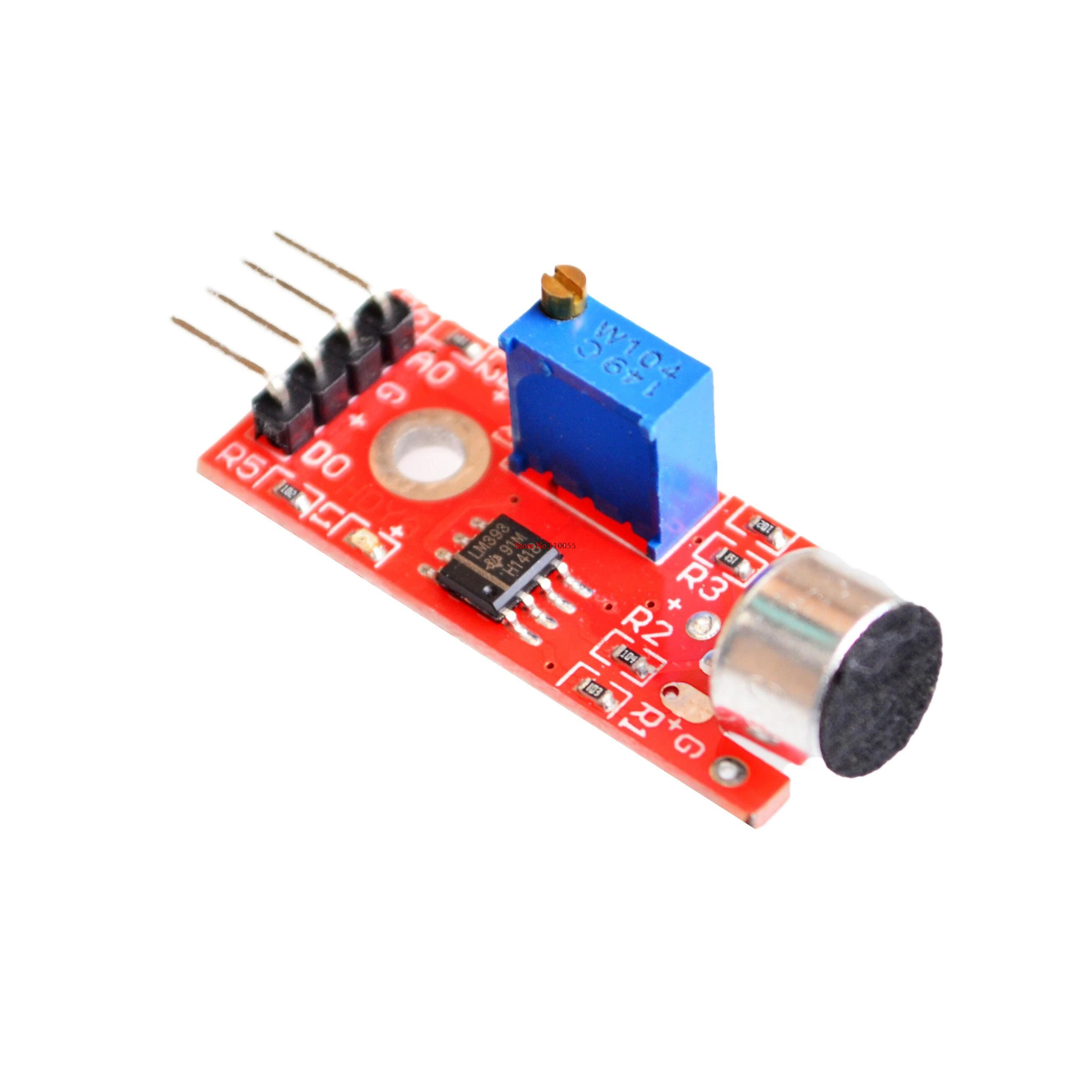 Módulo de detección de Sensor de micrófono de de alta sensibilidad, 5 unids/lote, para AVR PIC|microphone module|sound modulemodule sound - AliExpress