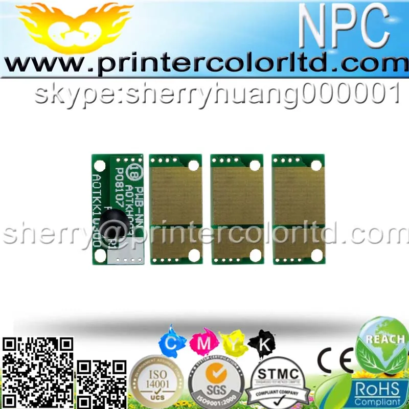 Тонер чип для Konica Minolta bizhub C452/C552/C652/C652DS/C552DS/C452DS/A0TM450/A0TM150/A0TM131/A0TM151/TN613K/TN613C/TN613M|Чип