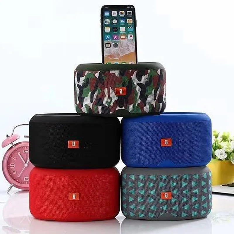 Portable wireless Bluetooth speaker multi-function AI mobile phone bracket Bluetooth speaker stereo HIFI Bluetooth speaker.