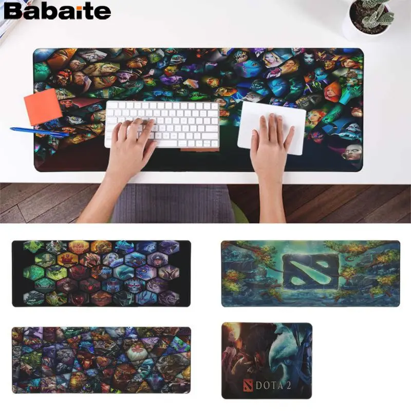 

Babaite Beautiful Anime Dota 2 hero set Rubber PC Computer Gaming mousepad Rubber PC Computer Gaming mousepad