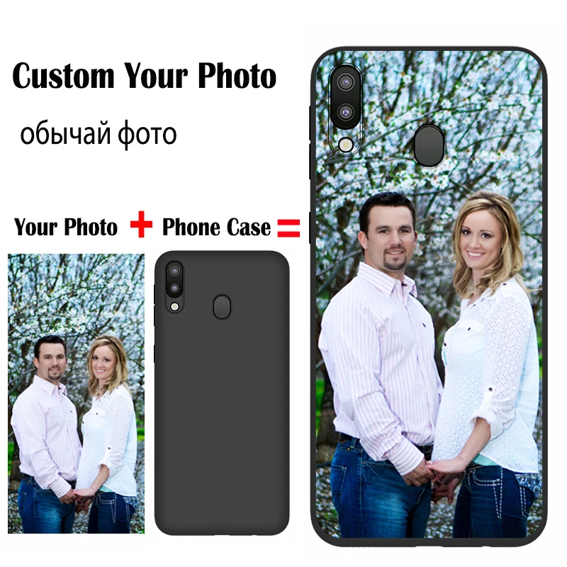 

JURCHEN Custom Case For Samsung Galaxy M10 A10 20 30 40 50 60 70 A20E A6 A8 A9 S A20 Core Note 10 10Plus Case DIY Photo Cover