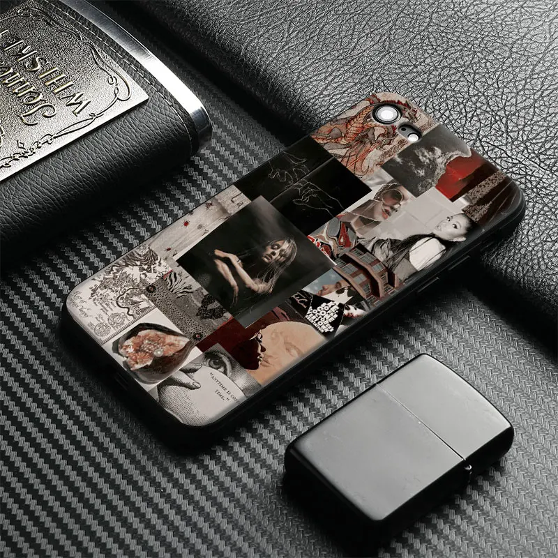 

Ariana Grande collages Art Coque Tpu Soft Silicone Phone Case Cover Shell For Apple IPhone 5 5s SE 6 6s 7 8 Plus X 10