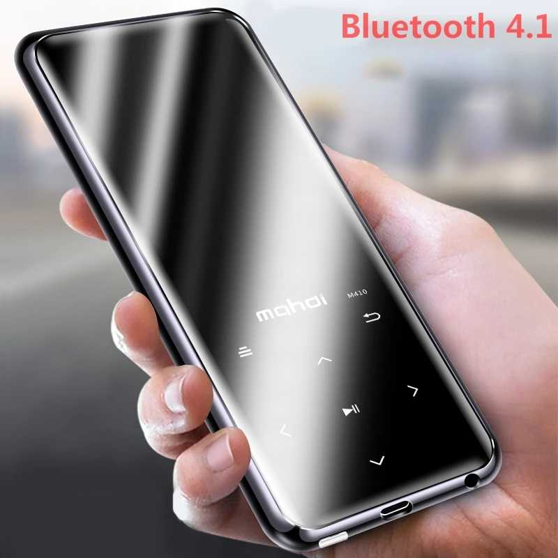 MP3 плеер Bluetooth 4 1 музыкальный без потерь с сенсорной кнопкой HIFI 8 дюймовый экран