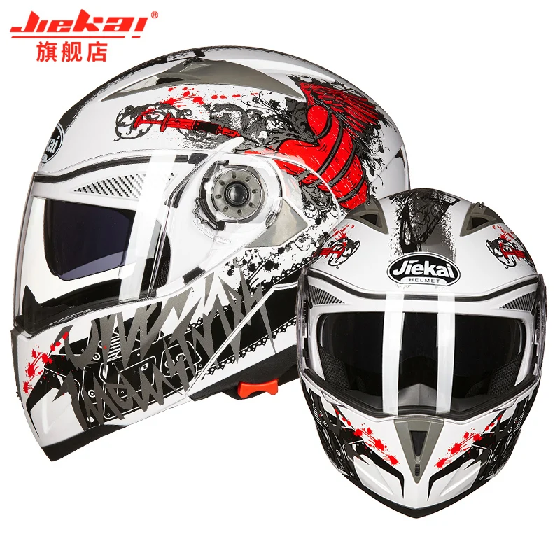 JIEKAI новейший модульный флип moto rcycle шлем casco двойной объектив capacete da cicleta с