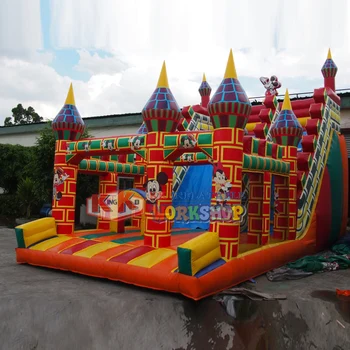 

Kids inflatable bounce house slide, bouncing trampoline inflatables