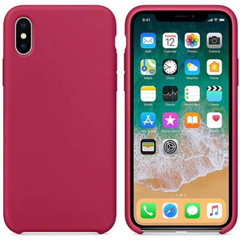 

COOKZU New Fashion Silicone Phone Case for iPhone 7/8 plus X/XS XR XS MAX Soft Phone Case For iPhone 6/6S 6/6S plus 7/8