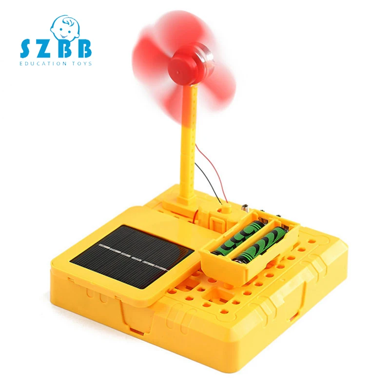 

SZ STEAM Model Toy Diy Solar Powered Fan Developing Intellectual STEM Toy Science Electric Toy Birthday Gift SZ3290