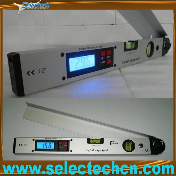 Digital angle level meter with 400mm length ST99Gin Level Measuring