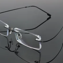 Титан сплав бесшарнирная ободка чтения очки сверхлегкие UV400 покрытая цельной полиуретановой кожей линзы+ 1,0+ 1,5+ 2,0+ 2,5+ 3,0+ 3,5+ 4,0