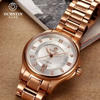 

OCHSTIN Watches Men Automatic Full Steel Army Men's Military Sports Watch Luxury Gold Wristwatch Male Clock Relogios Masculino