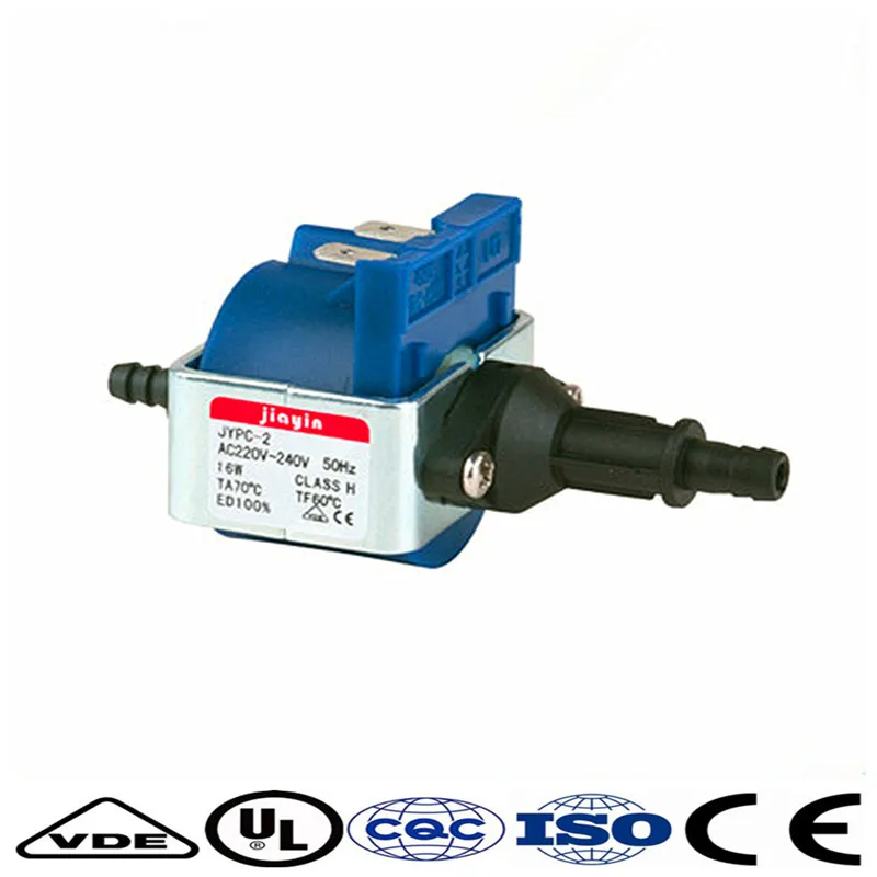 

Steam Mop solenoid pump Voltage 220-240V Frequency 50Hz Power 16W Average Flow Rate (cc / min) 50