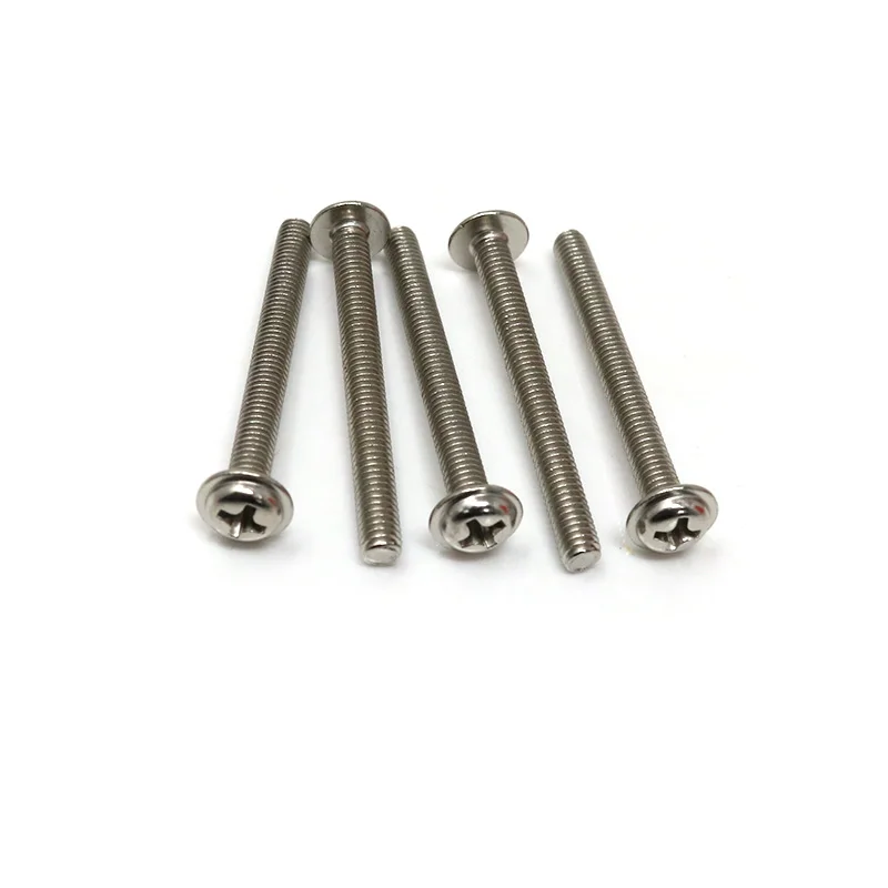 T.K.EXCELLENT 10pcs 13.7*5.3 Machine Screws Nails Decorative Fasteners Stainless Steel Nails for Woodworking PE Bag Packing
