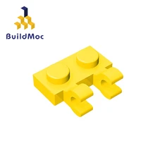 BuildMOC 60470 1x2 детали для строительных блоков DIY логотип развивающие творческие подарочные игрушки