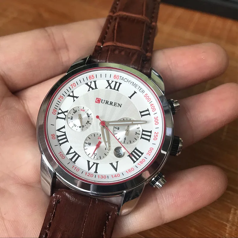 

Fashion Casual Quartz Watch Men Luxury Brand Leather Strap Wristwatch Male Business 30M Waterproof Clock Sport Relogio Masculino