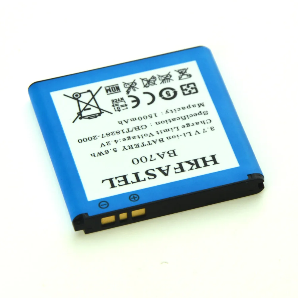 Hkfatel BA700 литий ионная батарея мобильного телефона для sony Xperia tipo/Tapioca/ST21i/ST21a/ST21/Xperia