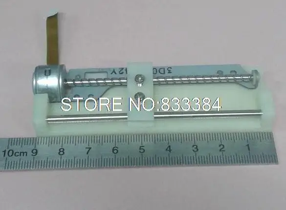 

high quality !! 2pcs 2 phase 4 wire Micro stepper motor with screw slide block