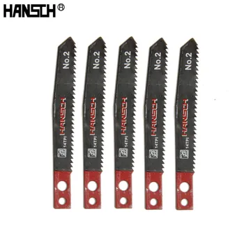 

5Pcs Jig Saw Blades HSS 80*2 For Makita Metal Fast Cut NO.2Fit Thick Metal 2.5-6mm Cutting Tool
