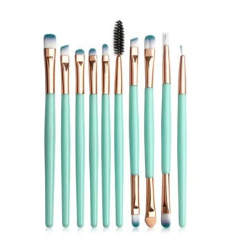 

10pcs/Set Makeup Brushes Soft Hair Foundation Eye Shadow Eyebrow Lip Brush Make up Brushes Tools wholesale