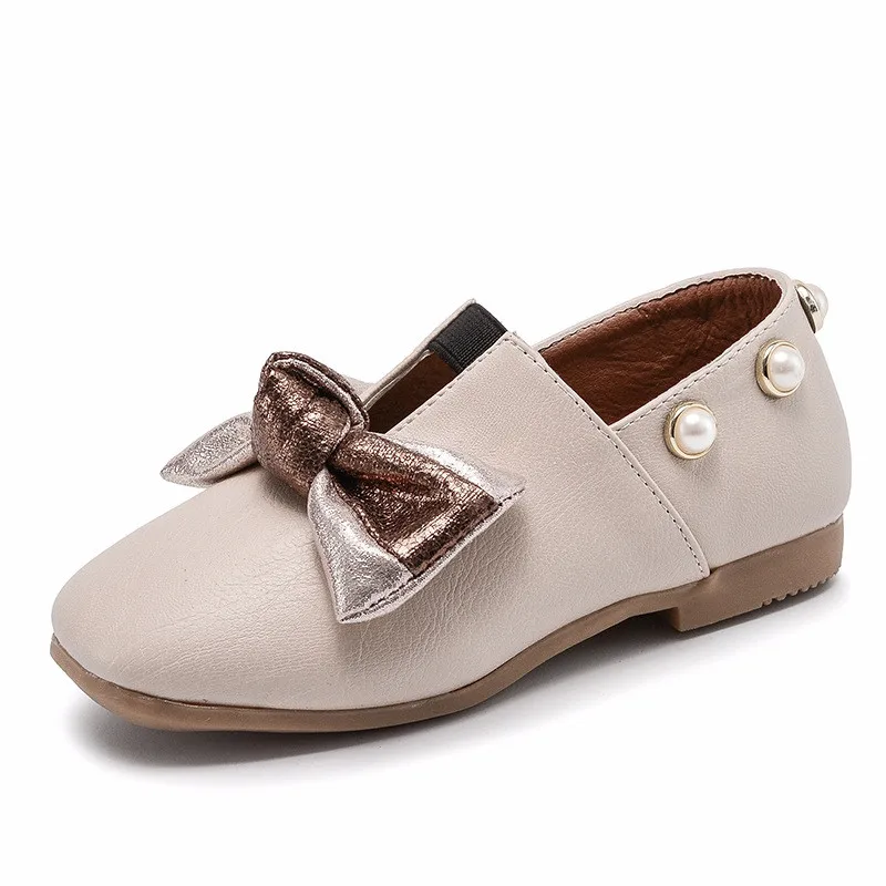 3 4 5 6 7 8 9 10 11Year Spring Autumn New Baby Girls Leather Shoes Children Kids Shoes for girl Bow bead Flat with Princess Shoe 3 4 5 6 7 8 9 10 11Year Spring Autumn New Baby Girls Leather Shoes Children Kids Shoes for girl Bow bead Flat with Princess Shoe