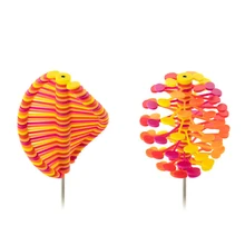 Декомпрессионные игрушки вращающийся леденец креативные красочные украшения давление снижение устройства игрушки для подарка