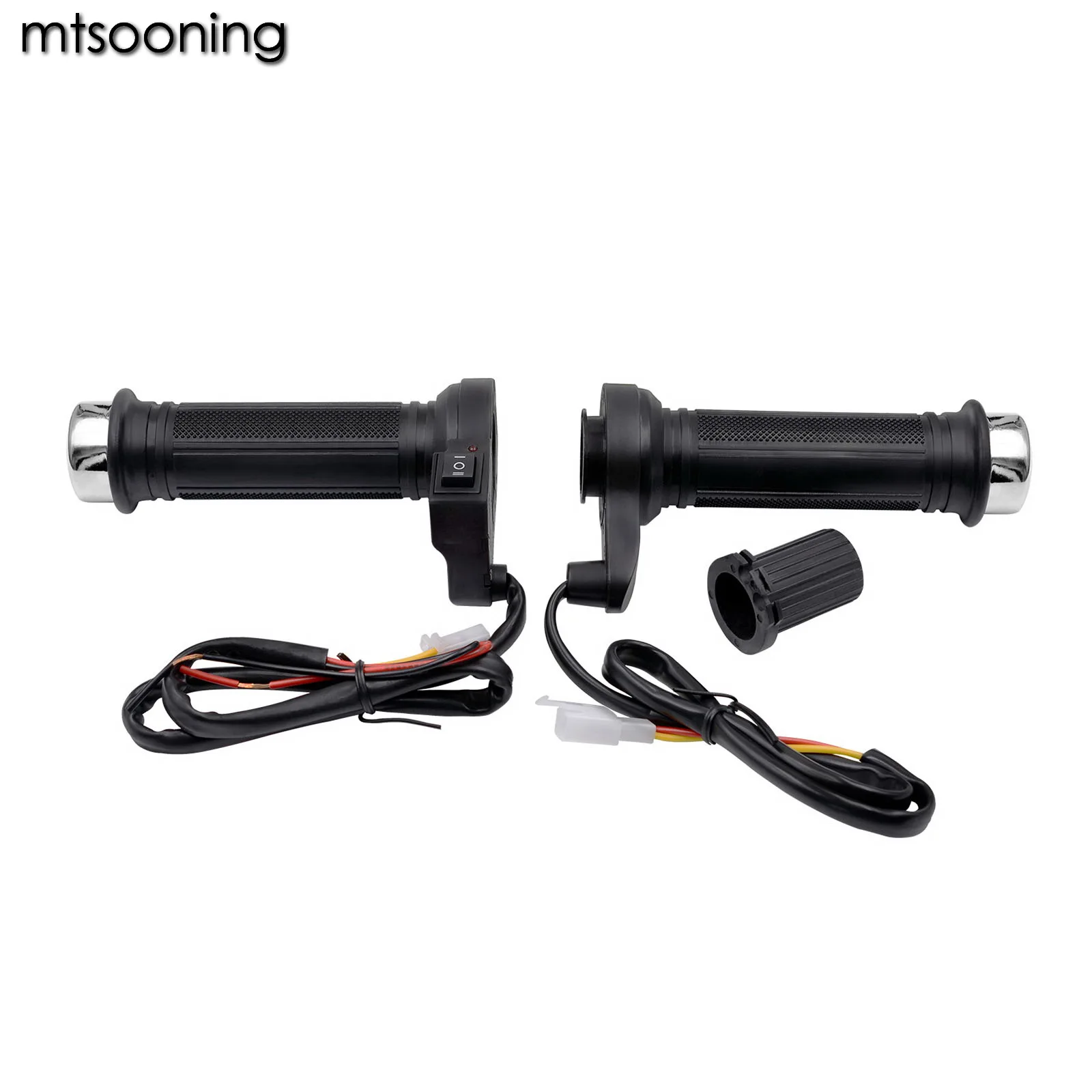 heated bicycle handlebar grips