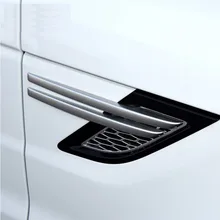 Для Range Rover Sport 2014 2015 2016 2017 RR Спорт сторона Fender полоски обрезать автомобильные аксессуары набор из 4 шт.