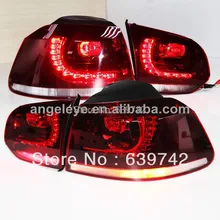 Для VW Golf 6 светодиодный задний фонарь 2009-2012 года R20 стиль