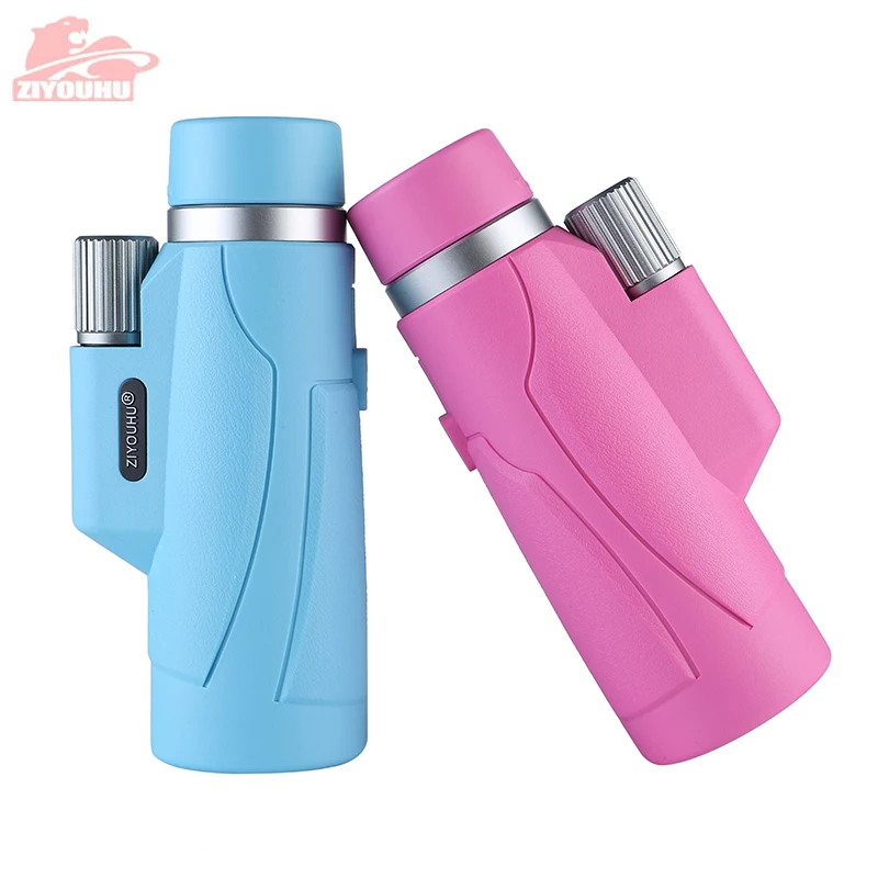 

New Arrival Summer Colors Monocular Waterproof HD Telescope Low Light Level Night Vision Telescopes 10x42 Large Objective Lens