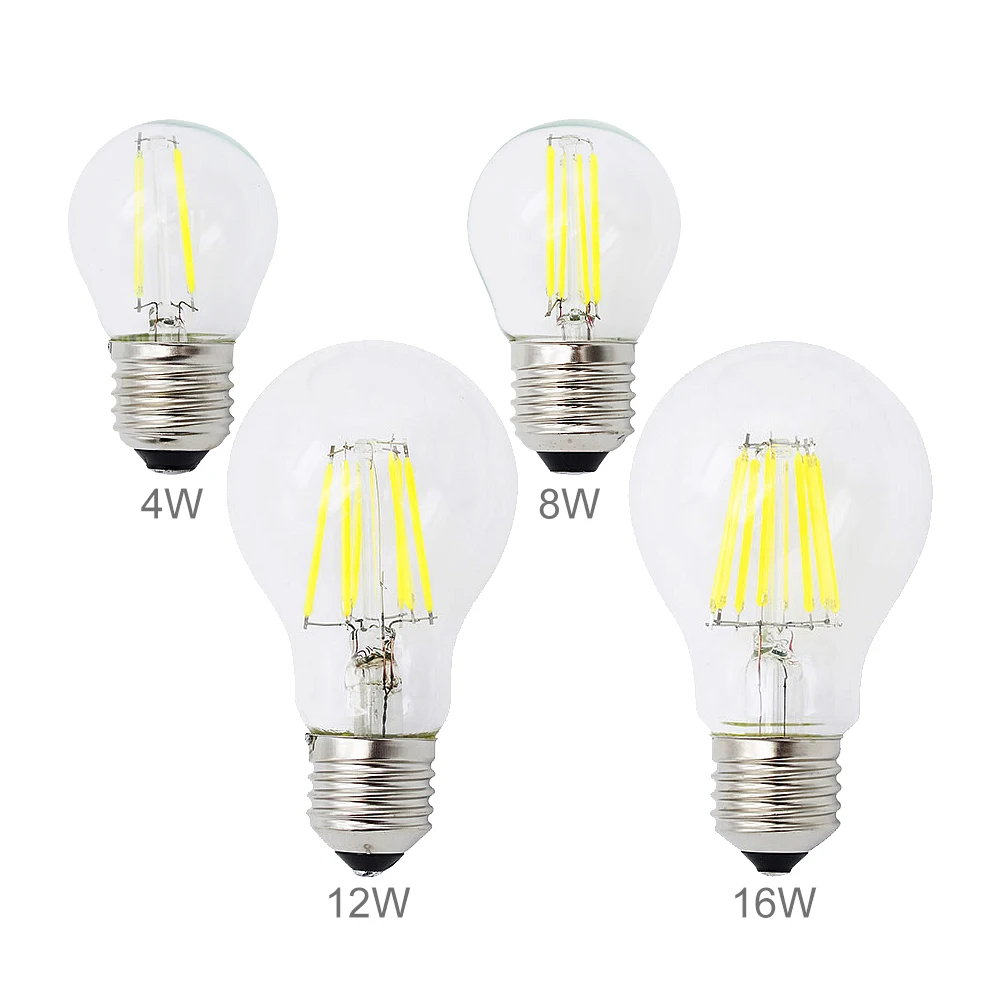 

ANBLUB Dimmable E27 Led Bulb 2w 4w 8w 12w 16W Edison Filament COB Lamp 360 Degree 220V Retro Globe Lighting Indoor Living Room