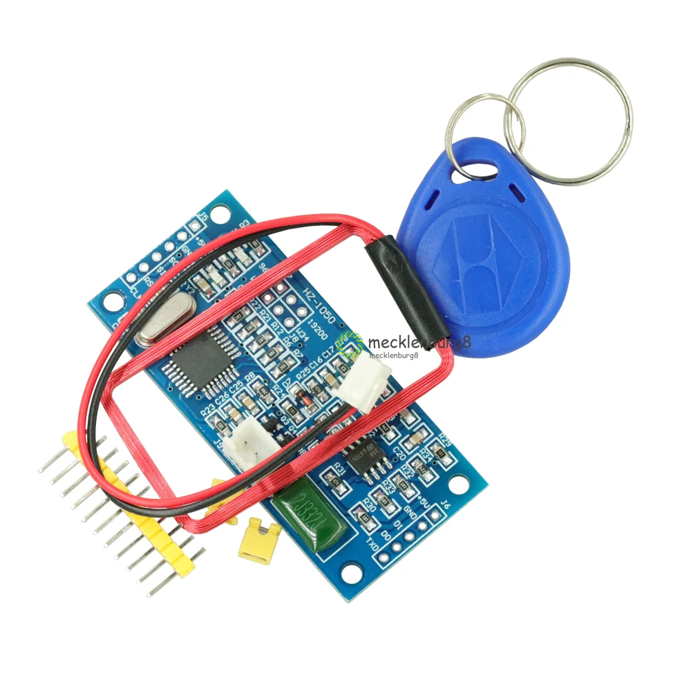Беспроводной считыватель карт ATMEGA8 RFID модуль 125 кГц EM4100 считывания Модуль 5 в