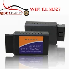 Новое поступление 2017 года WI-FI ELM327 OBD2 сканер Беспроводной Авто сканер адаптер ELM 327 WI-FI OBDII Dignostic инструмент Быстрая доставка